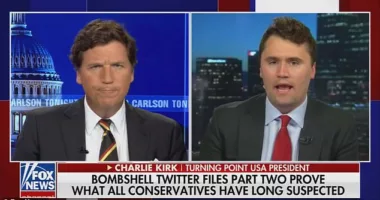 Charlie Kirk tells Tucker Carlson 'Twitter Files' confirm his suspicion that he was being censored