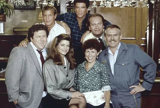 Cheers cast including Ted Danson and Kelsey Grammer pay tribute to Kirstie Alley