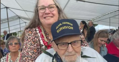 Feel-Good Friday: 102-Year-Old Pearl Harbor Survivor Ira 'Ike' Schab Gets Help to Attend the 81st Pearl Harbor Remembrance Day Ceremony