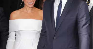 Meghan Markle and Prince Harry at the Ripple of Hope Awards in New York last night, where they received a 'human rights' award