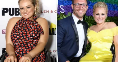 'Glee' alum Ali Stroker welcomes first baby with husband David Perlow