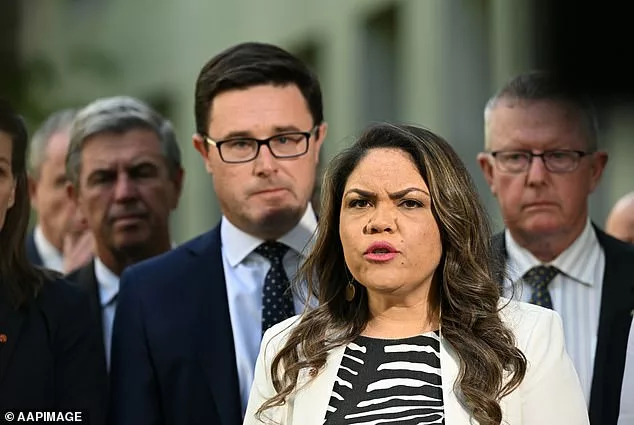 Nationals leader David Littleproud and Country Liberal Party senator Jacinta Price declaring they would not support the Indigenous Voice to Parliament