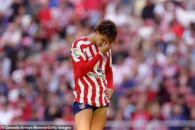Joao Felix is out of favour at Atletico Madrid and the Spanish giants are now 'ready to sell'