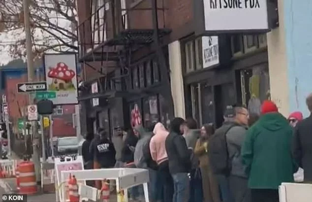 Last Friday Shroom House had customers lining up around the block to purchase psychedelic products