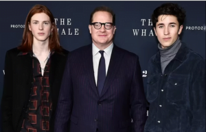 The 53-year-old actor hit the red carpet with his handsome sons Holden, 18, and Leland, 16 (from his marriage to Afton Smith), at a New York City screening of The Whale. He is also father to son Griffin, 20, who is autistic.