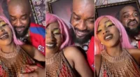 “After you don scatter my breast” – Mercy Eke tells Chidi Mokeme as they get goofy in new video