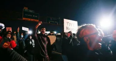 BLM Protesters Block Memphis Highways After Tyre Nichols Bodycam Footage Release