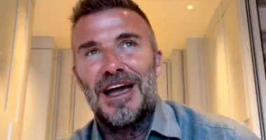 David Beckham surprises his 'oldest fan' at care home party with ‘personal thank you’ | Celebrity News | Showbiz & TV