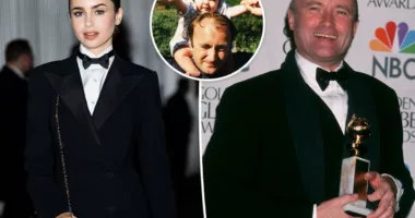 Lily Collins celebrates dad Phil Collins' birthday with sweet pics