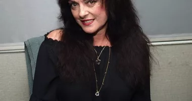 Lisa Loring, who originated the role of Wednesday in the iconic TV show The Addams Family, has died. The actress passed away following 'a massive stroke,' according to Deadline.com; Pictured 2019