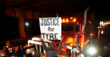 Memphis Protesters Block Highway After Tyre Nichols’ Footage Released