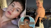 Pregnant Ireland Baldwin shares topless selfie ahead of baby