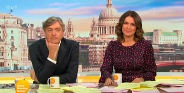 Sorry: Richard Madeley apologised for misgendering Sam Smith - who is non-binary on Monday's GMB during a debate over whether their new music video is 'over-sexualised'