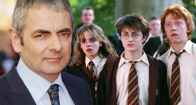 Rowan Atkinson and Harry Potter