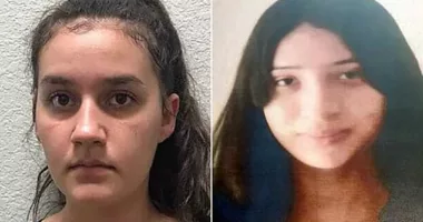 The bodies of Sitlalli Avelar, 17, and Kamryn Meyers, 15, (pictured) were found in Mesa, Arizona, east of Phoenix, by a dog walker on Saturday