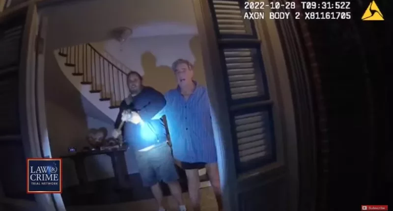 Video of Paul Pelosi Hammer Attack Released