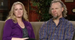 An image of Sister Wives stars Christine Brown and Kody Brown