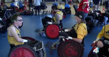 Wheelchair rugby offers ‘freedom’ to athletes with disabilities who just want to compete