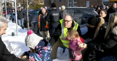 2 children dead after bus hits Canadian day care center
