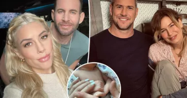 Ant Anstead reacts to Heather Rae Young, Tarek El Moussa baby