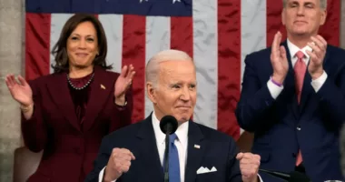 Biden calls for unity in 2nd State of the Union