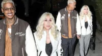 Cher, 76, seen hand in hand with toyboy beau Alexander 'AE' Edwards, 36, at LA party | Celebrity News | Showbiz & TV