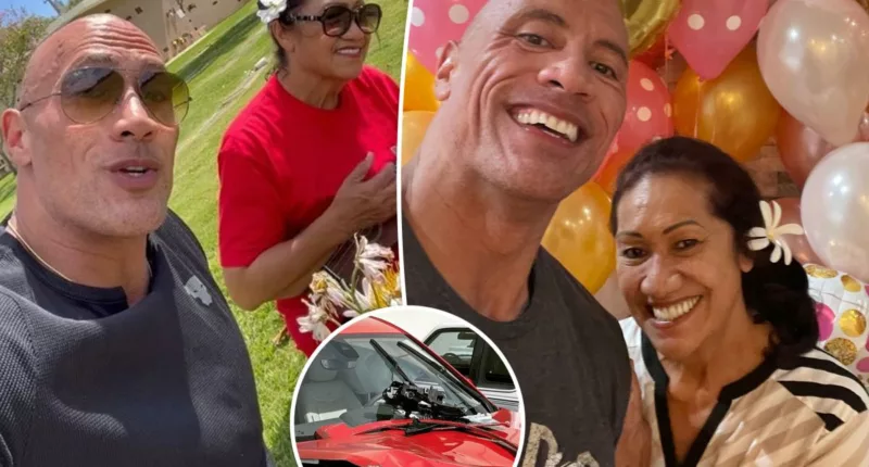 Dwayne 'The Rock' Johnson shows damage after mom's scary car crash