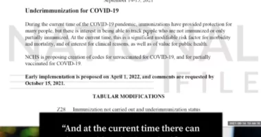 EXCLUSIVE: The Federal Government Is Tracking Unvaccinated People Who Go To The Doctor And To The Hospital Due to CDC-Designed Surveillance Program