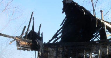 Fire destroys house in Champaign County, owner's dog still missing