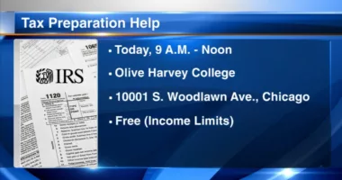 How to file taxes: Get help with income tax filing at Olive Harvey College event in Pullman, Chicago on South Side