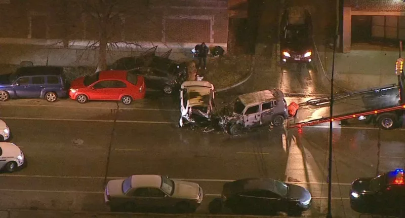 Illinois State Police chase out of South Holland ends in Chicago crash near East 83rd Street, South Ellis Avenue in East Chatham
