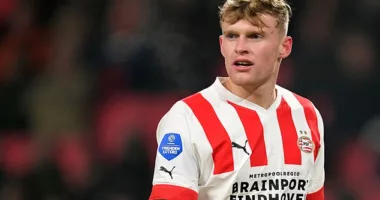 Jarrad Branthwaite has excelled on loan at PSV from Everton with the Dutch club twice attempting to make his stay permanent
