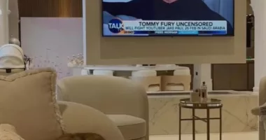Molly-Mae Hague shares sweet video of daughter Bambi watching father Tommy Fury's interview on TV