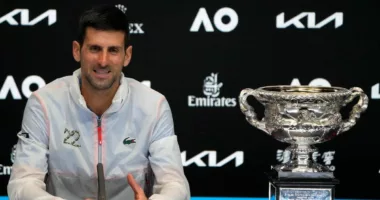 Novak Djokovic Won The Australian Open With A Torn Hamstring