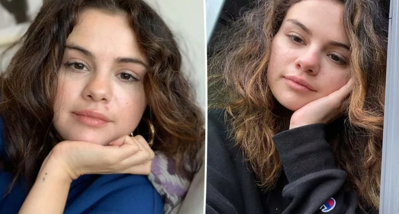 Selena Gomez shows off natural curls in no-makeup selfies