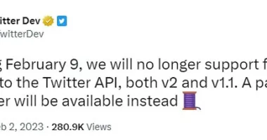 Twitter announces plans to start charging developers to access its application programming interface