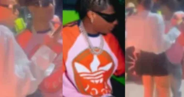 "Wey Jada?"-Fans React to Video of Wizkid Hanging Out at Obi Cubana’s Club With Mystery Lady