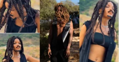 “Who do Nigerians like this?” – Reactions as Lady recreates Asake’s ‘Yoga’ music video, her creativity amazes many (Watch)