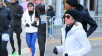Amy Robach, T.J. Holmes run 2023 NYC Half Marathon together