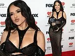 Becky G rocks a sultry black dress to win Best Latin Pop Song at the iHeartRadio Music Awards 2023
