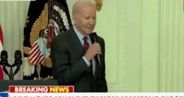 Biden Makes Bad Jokes And Politicized Comments, Acts Confused In Aftermath of Horrific Shooting