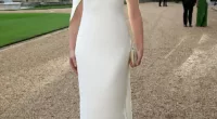 Dazzling: Cate Blanchett stunned in a powder white figure-hugging gown as she rubbed shoulders with a host of celebrity guests at a charity gala dinner hosted by Prince William at Windsor Castle on Tuesday