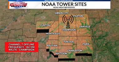 Champaign NOAA weather radio remains offline