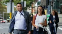 The doctor told the court the injuries allegedly caused by NRL star Jarryd Hayne (pictured outside his trial) during a fleeting encounter on grand final night 2018 were 'rare to see'