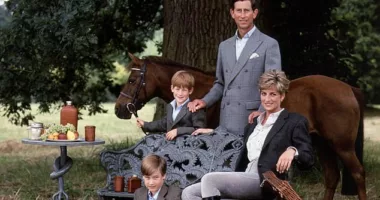 Earl Snowdon's celebrated image of Prince Charles and Diana enjoying a picnic with Princes William and Harry gets a drubbing in the National Portrait Gallery¿s official book marking the King¿s Coronation