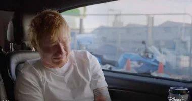Emotional: Ed Sheeran can be seen breaking down in tears in the first trailer for his new documentary series The Sum Of It All