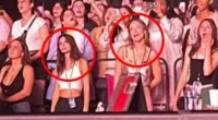 Emily Ratajkowski pictured at Harry Styles gig WITH his ex Olivia Wilde