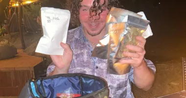 Former child star Daniel Roche, 23, has been pictured holding bags of