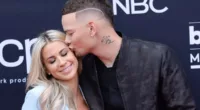 Kane Brown and his wife Katelyn Jae attend the 2019 Billboard Music Awards at the MGM Grand Garden Arena on May 1, 2019.