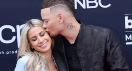 Kane Brown and his wife Katelyn Jae attend the 2019 Billboard Music Awards at the MGM Grand Garden Arena on May 1, 2019.